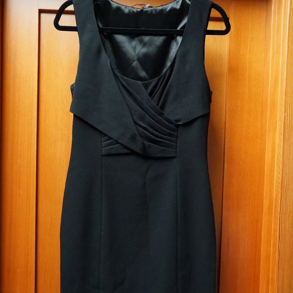 Elie Tahari Classic Black Dress LBD - Picture 1 of 4